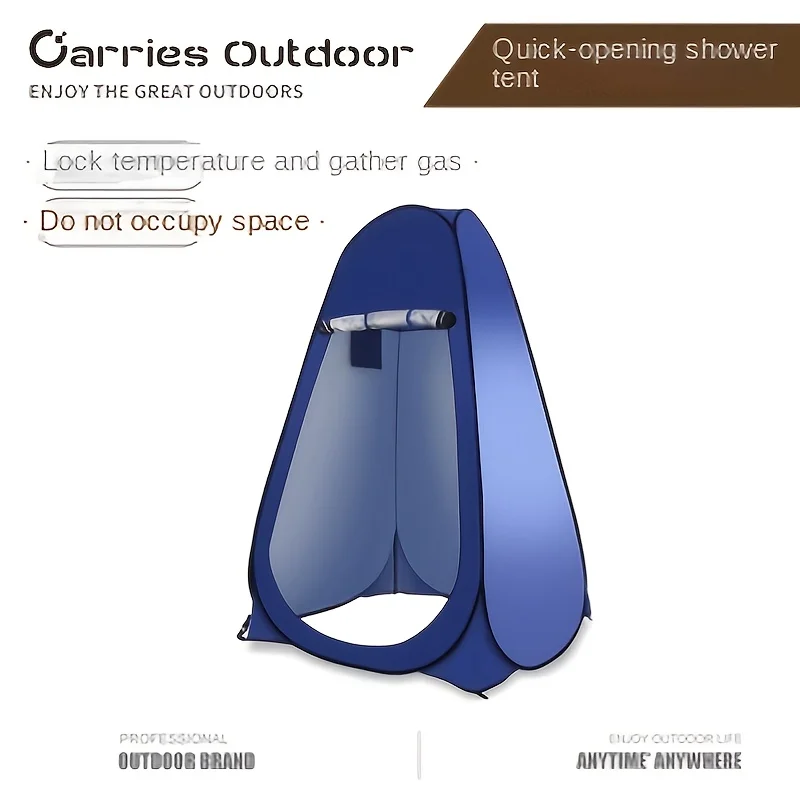 Portable Pop Up Privacy Tent with Spacious Changing Room Vanity Area Sunshade Shower Outdoor Camping Hiking Beach Toilet