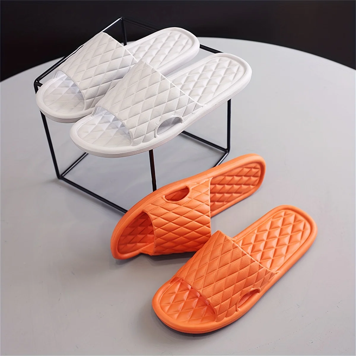 Summer Slippers For Men Women Eva Soft Bottom Slippers Indoor House Slides Flat Sandals Outdoor Beach Shoes Man Flip Flops 6