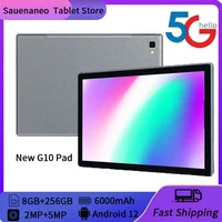 New 10.1-inch 5GWIFI Calling Tablet with Dual cards and Dual Cameras 8GB RAM 256GB ROM Octa cores, 6000mAh Battery