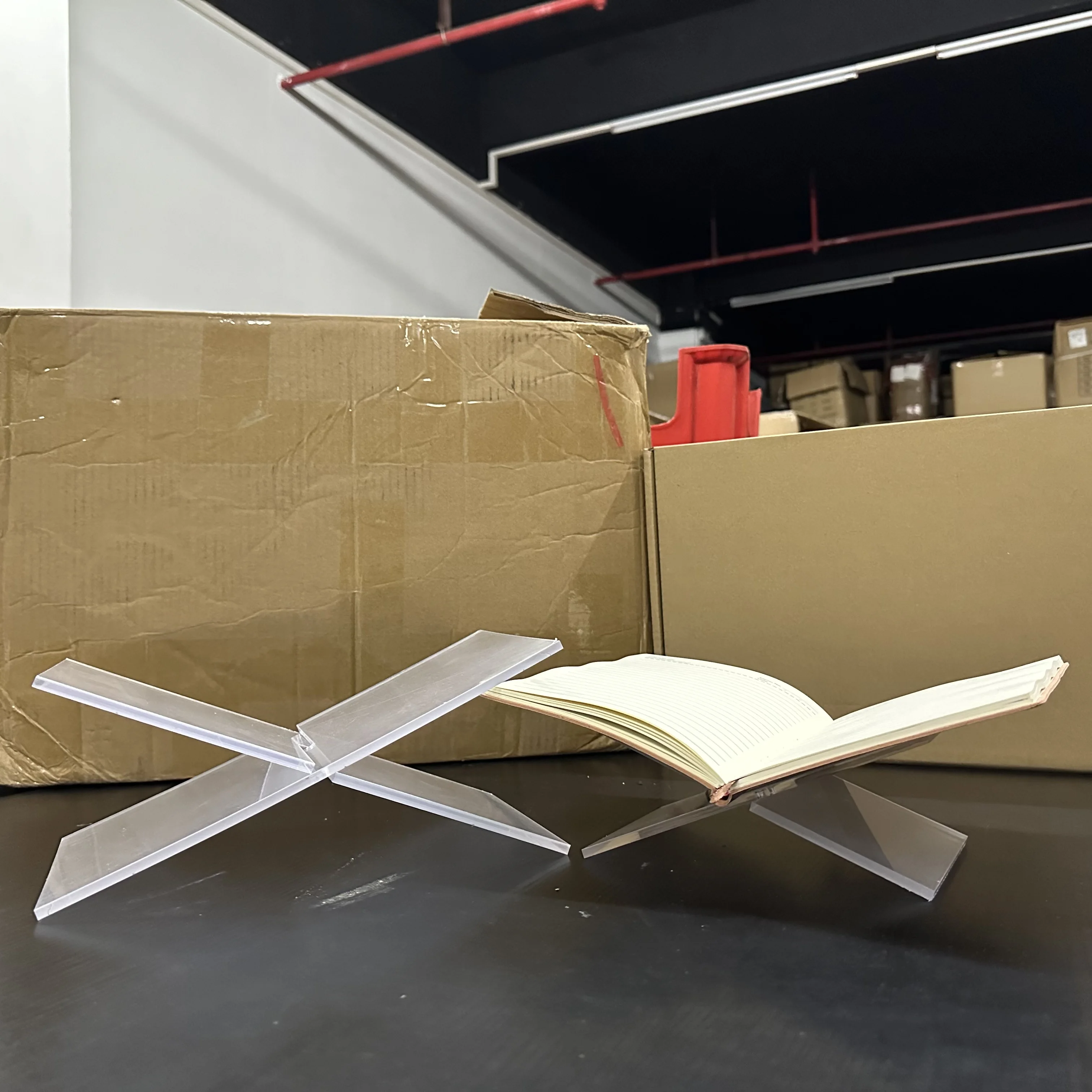 قطعتان من رف الكتب الأكريليك السميك بسمك 5 مم، رف...