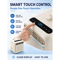 Climatiseur portable SOG-1+, 5200 BTU, 400 W, faible consommation, climatiseur mobile, refroidisseur d'air portable pour le camping, les camping-cars, les petites pièces (8-10 personnes) ㎡ 5