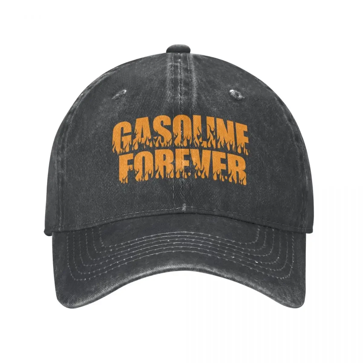

Gasoline Forever Funny Gas Cars Tees Cowboy Hat fashionable Luxury Brand Hats Baseball Cap Ladies Hat Men's