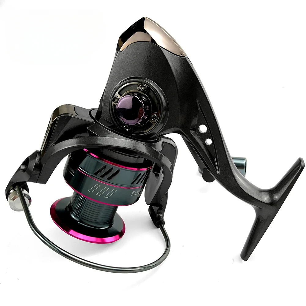 Max Drag 12KG Spinning Reel Right/left Inter-Changeable Handle Spool Fishing Reel 1000-7000 High Speed Gear 5.2:1 Ratio spinning fishing reels,fishing reels