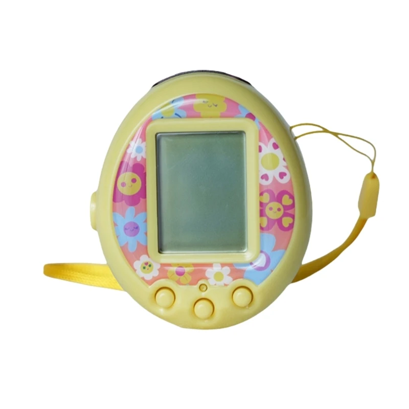 Electronic Virtual Pet Game Toy Digital Pet Machine Handheld Game Console Toy Novelty Pendant Kids Patience Training Toy 5