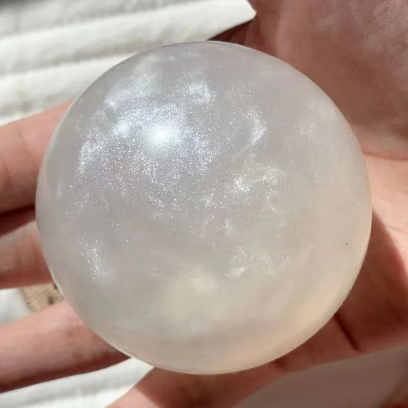 2023 pearlescent malt syrup stress ball squeeze kids adult stress relief toy transparent fun slow rebound baby toy birthday gift 4