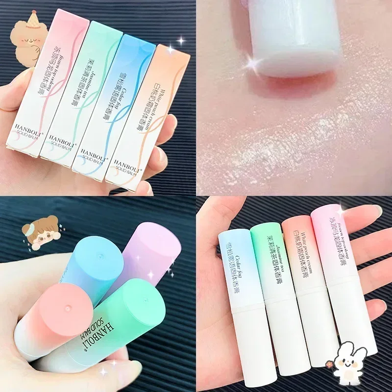 Portable Solid Perfume Fragrances Solid Stick Perfumes Parfum Cologne Fragrance for Women Men solid perfume 1/4Pcs