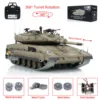 RC Tank 1/16 IDF Merkava MK IV 3958 Heng Long HL 360° Turret Rotary Upgrade Edition TH22647 1