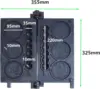 2 In 1 Waffle Sticks Maker 10 Yen Coin Waffle Maker Waffles on a Stick Maker Stainless Steel, 50-300℃ Temp Control, 5-min Timer 3