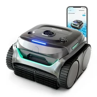 Robotic Swimming Pool Cleaner WYBOT C2 With App Control Wall Floor Waterline Max150㎡ Dual-layer Filtratie 180mins Running Time 1