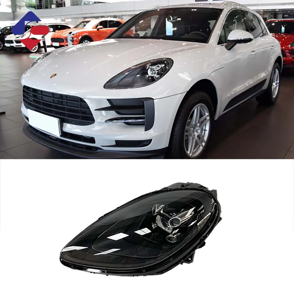 

Светодиодный фары для Porsche Macan 2018 фары в старинном стиле обновление до нового стиля