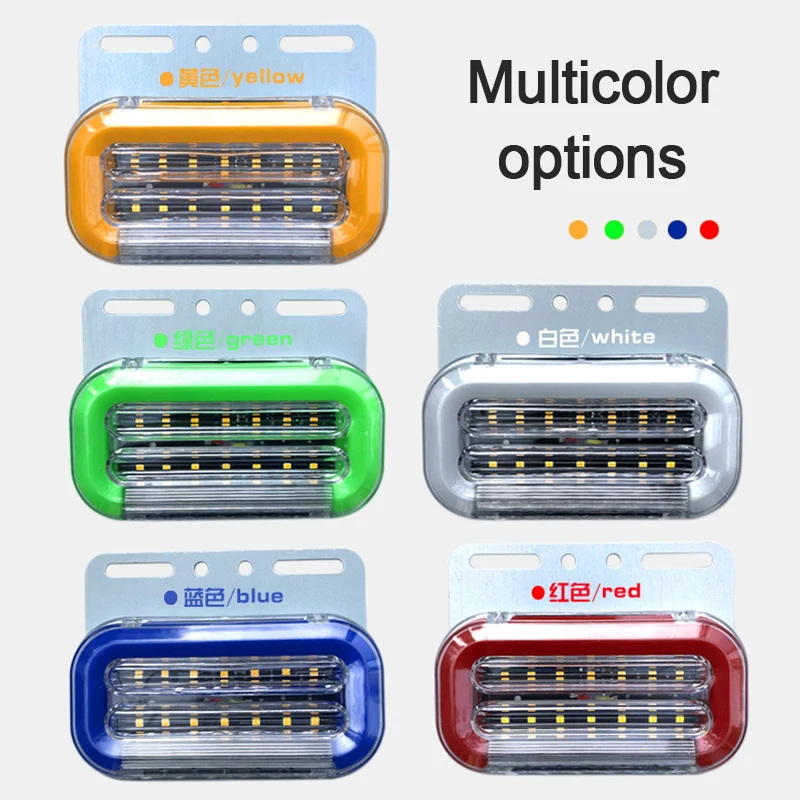 

1PC 12V LED Car Truck Side Marker Lights External Signal Indicator Lamp