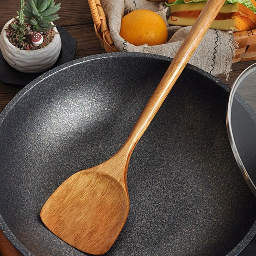Non-stick Hand Wok Frying Pan Tools Kitchen Utensil Fish Steak Supplies Turners Shovel Spatula Cooking Tools