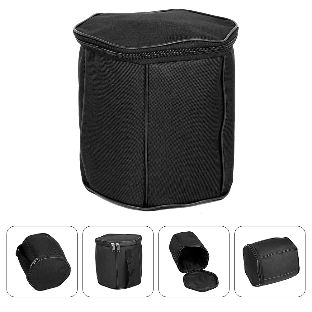 

Portable Accordion Storage Bag Handbag Organizer Inserts Metal Zipper Simple Pouch