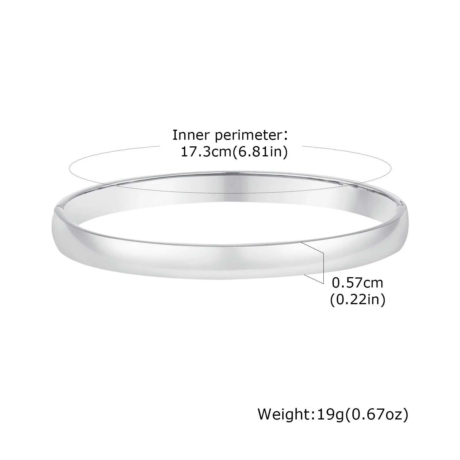 Elegant 18K Gold Plated Stainless Steel Openable Bracelet