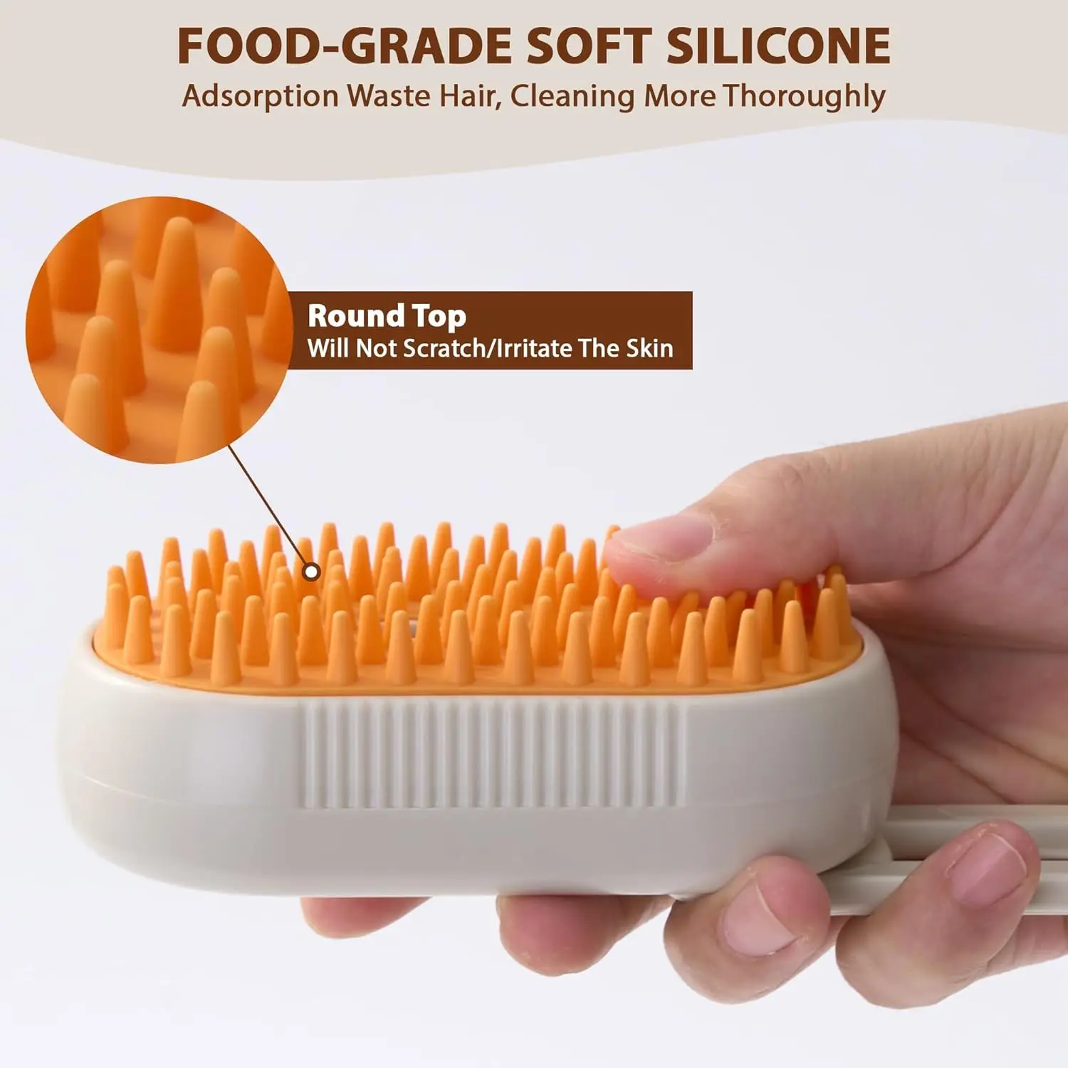 4-in-1 Pet Steam Brush