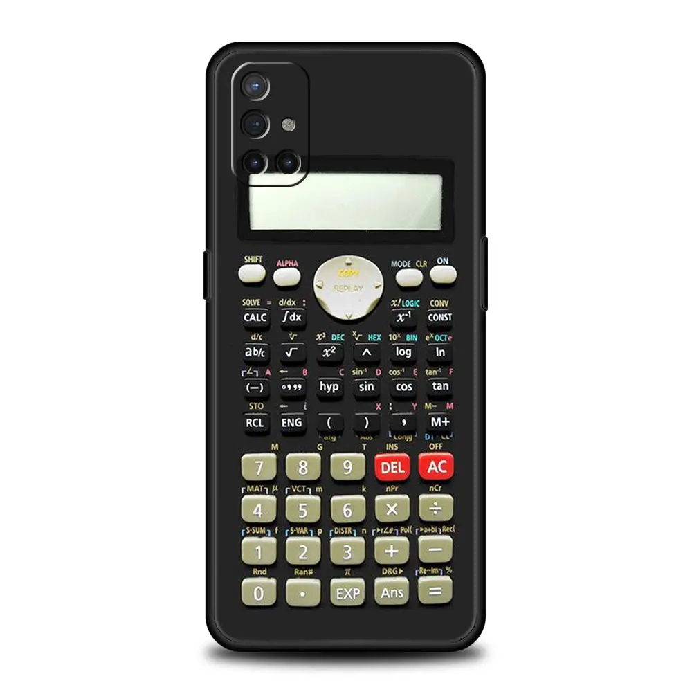 Retro Calculator Soft Phone Case - Vintage Style Protective Cover