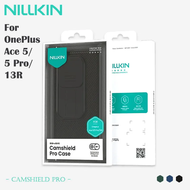 NILLKIN Magnetic Case with Privacy Slider and Anti-Drop Protection, Oil-Resistant Slim Fit Design