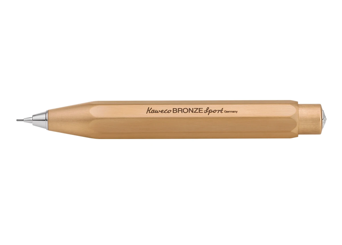 Kaweco-ブロンズボールペン、限定版、メカニカルペンシル、ロール