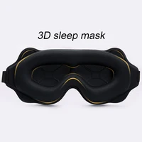 3D Sleeping Mask Eyepatch Blocking Light Eye Mask for Sleeping Soft Padded Slaapmasker Travel Sleeping Aid Sleep Patch 1