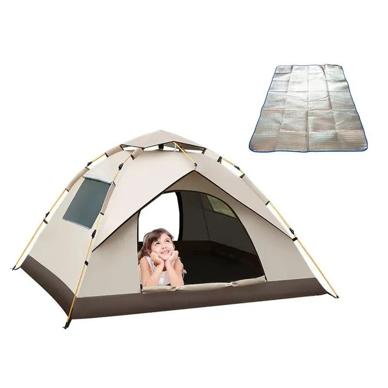 

Pop Up Tent Automatic Setup Instant Camping Beach Tent Quick-Opening Sun Protection Automatic Setup Instant Camping Beach Tent