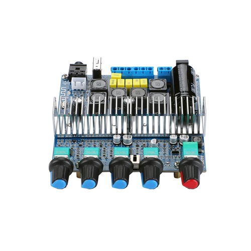 AIYIMA 업그레이드된 서브우퍼 앰프 오디오 보드, 2.1 하이파이 앰프, USB 앰프, 블루투스 5.0 파워 앰프, TPA3116, 2x50W + 100W 4