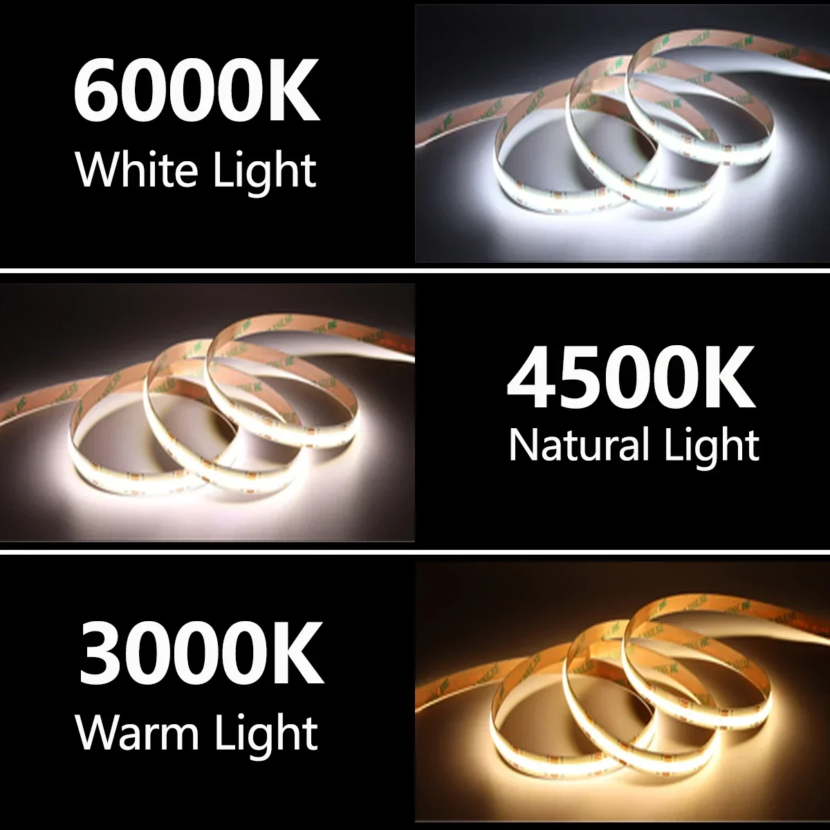 TUYA 스마트 COB LED 그룹 조명 세트 2/4/6개, Alexa Echo Plus 및 Google Assistant 앱과 호환, 캐비닛 쇼케이스용 음성 제어 지원