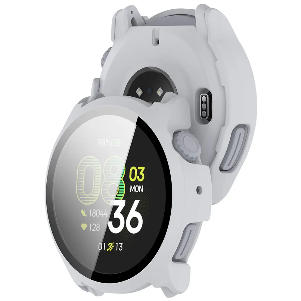 Durable Glass Screen Protector and Frame Case for Smartwatches – Tempered Glass Protective Bumper Cover
