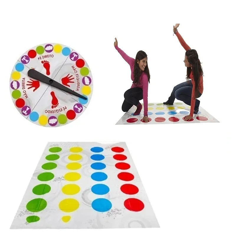 Twister Tarot Children's Board Game Toy Twist Music Bag Multiplayer Outdoor  Puzzle Game Props - Temu