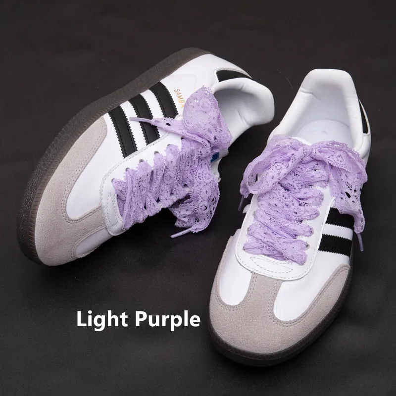 Hohl-out Spitze Einfarbig Schnürsenkel Frauen Männer Bunte Leder Sport Casual DE Training Schuhe Schnürsenkel Schuhe mit hohen absätzen band – Detail 4