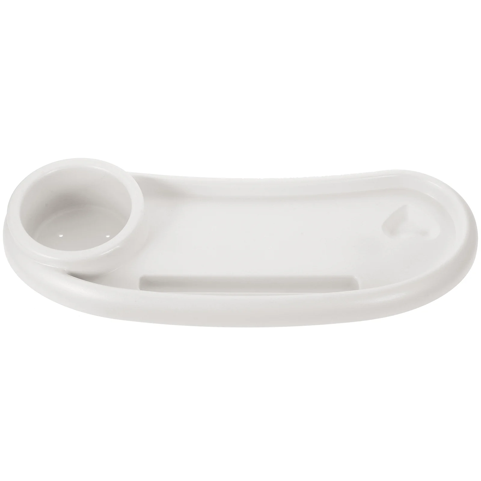 

Baby Stroller Plastic Tray Reusable Wear-resistant Food Holder Baby Accessories Holder Tray