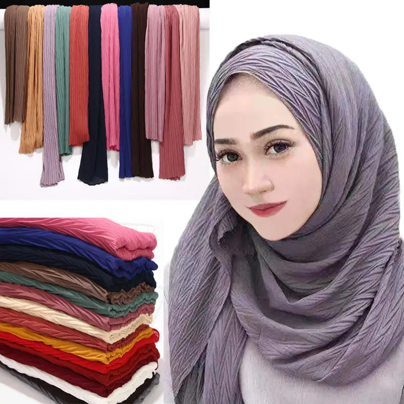 

Шифоновый хиджаб мусульманская Мода sjaal utdoek abaya femme musulmane Дубай