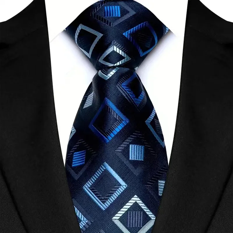 Men's Necktie 8cm Neck Ties for Man Business Wedding Party Gift neck tie