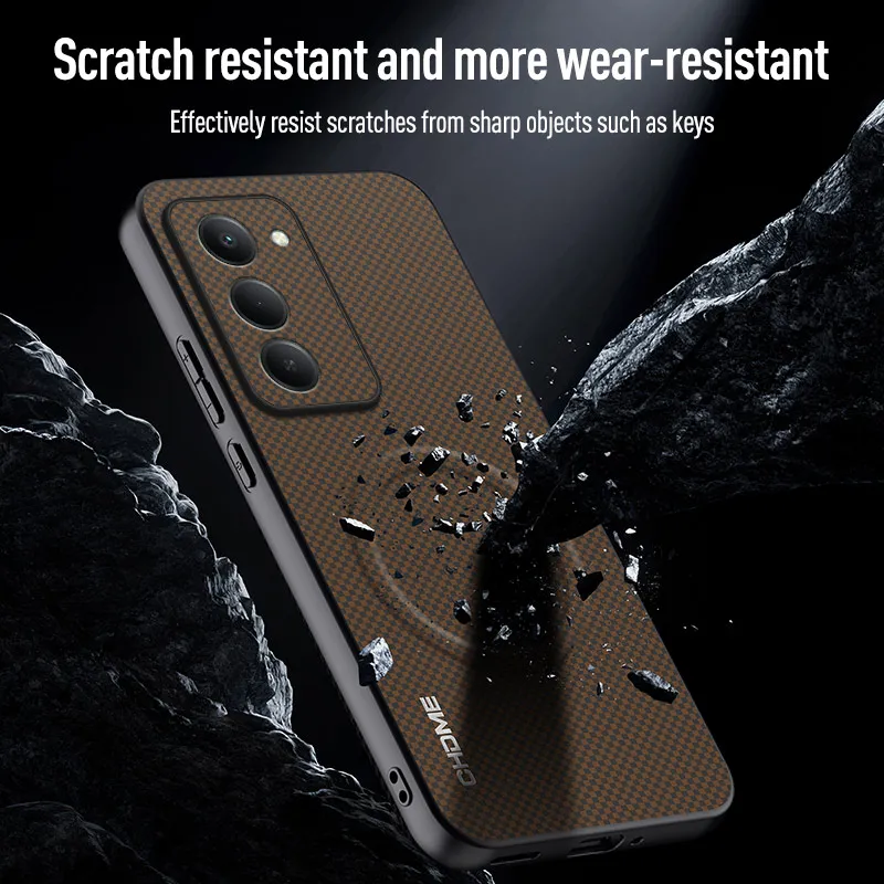 Luxury Magnetic Holder Shockproof Silicone Phone Case - Premium Back Cover Coque