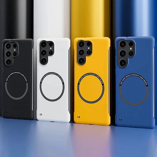 Capa Magnética de PC Rígida para Samsung Galaxy