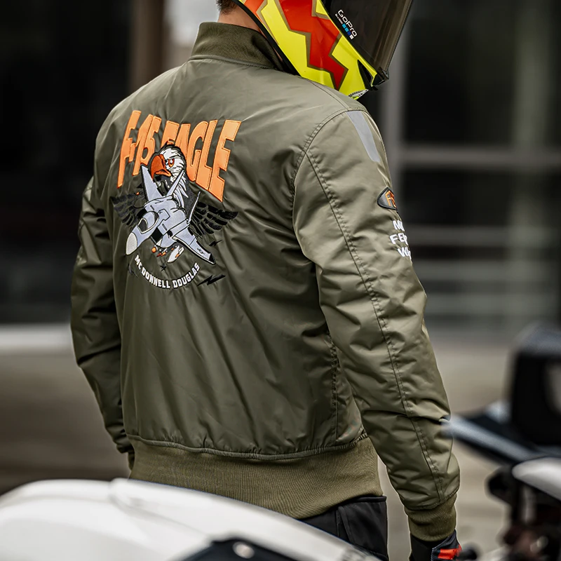 남자 오토바이 자켓 내마모성 폭격기 재킷 겨울 승마 오프로드 재킷 Motobike Biker Coat Four Seasons 방수