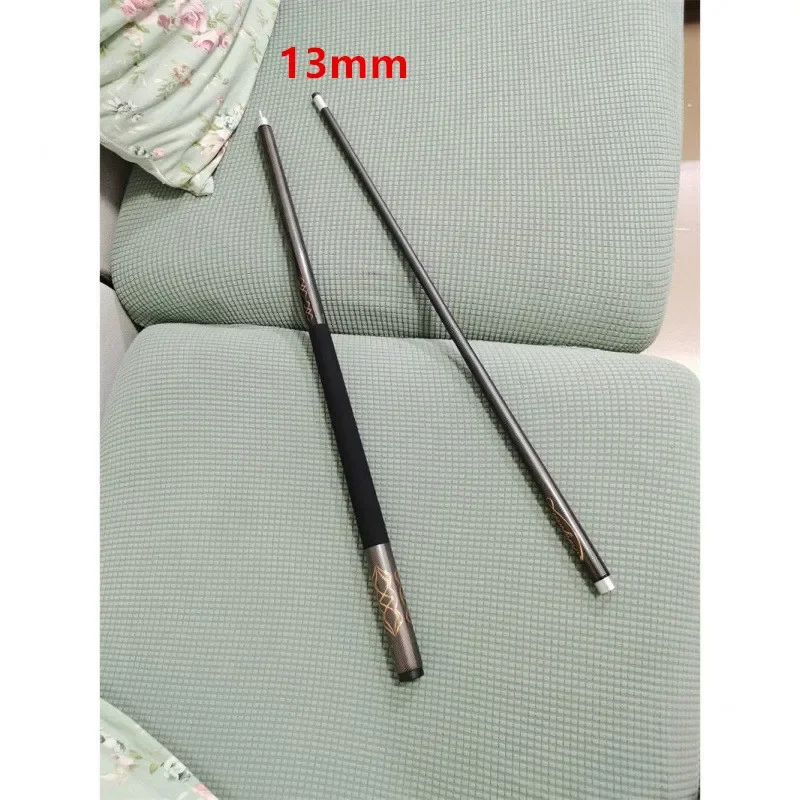 2024 New 9.5mm 11.5mm 13mm 1PC 1/2 Split Cue Carbon Fiber Pool Cue Stick Carbon Material Technology Billiards Accessories