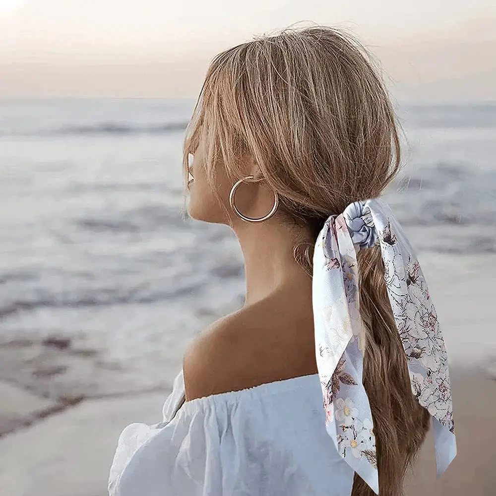 Elegant Korean Scrunchies: Sweet Elastic Hair Ties and Accessories