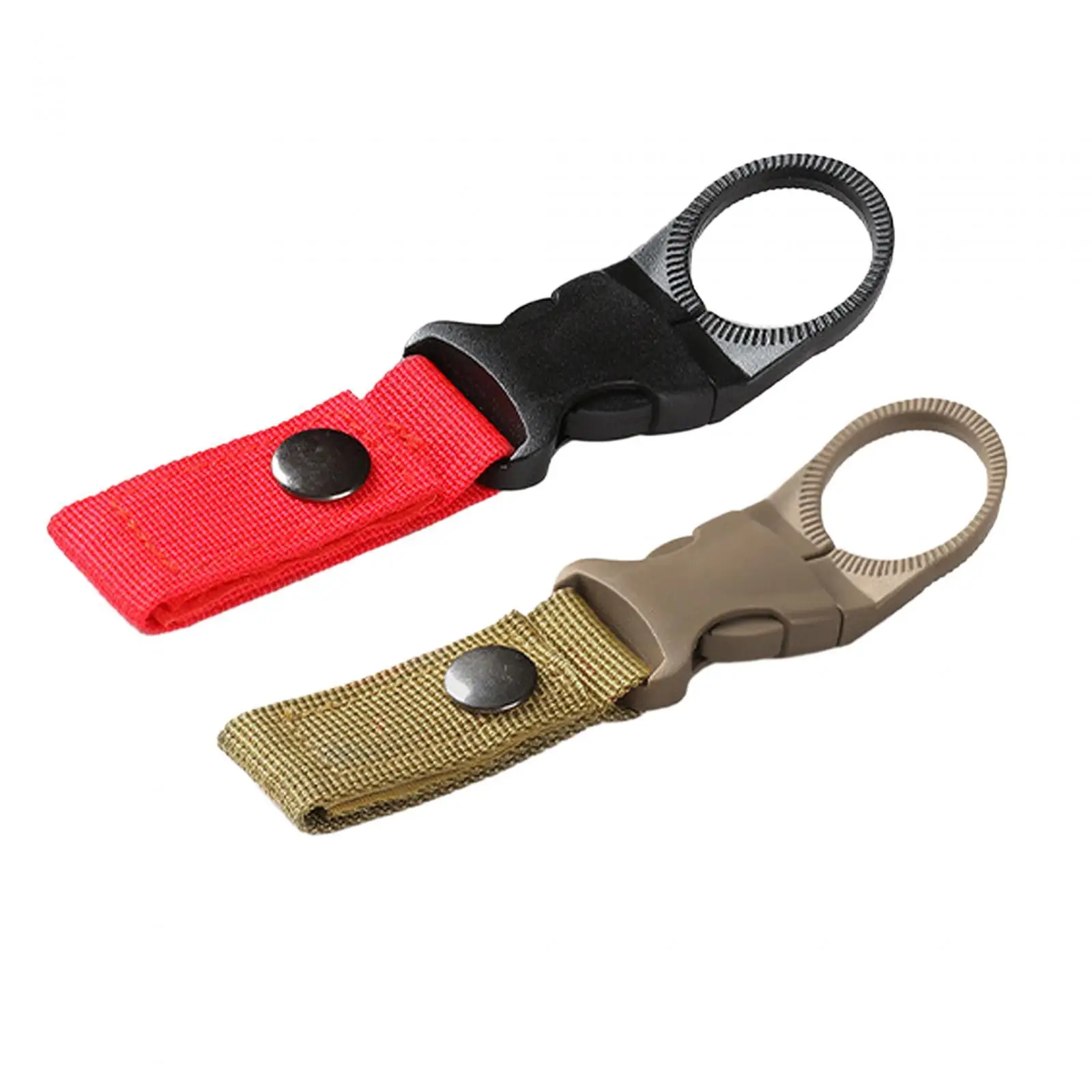 

Bottle Hanging Buckle Clip Portable Webbing Buckle Water Bottle Ring Holder for Hiking Climbing Mountaineering Camping Traveling