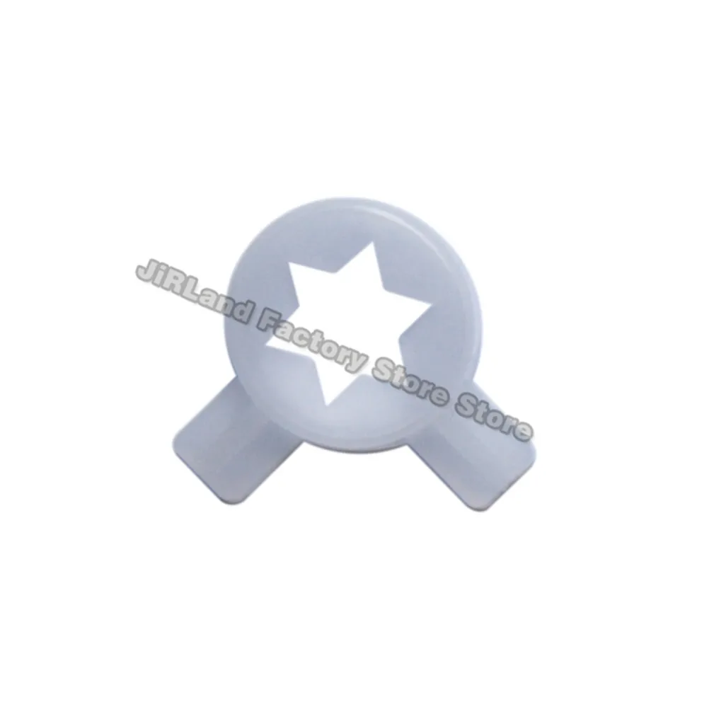 Ice Cream Machine Parts 5 different shapes of ice cream maker outlet Ice cream machine accessories Flower nozzle Molding accessories Moulding cap