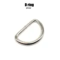 Silver D ring