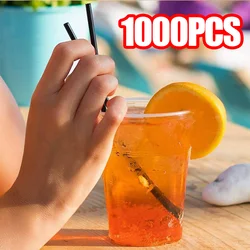 Eco - Friendly Reusable Drinking Straw for Smoothies and Party Decorations (Multicolor - 1000Pcs)