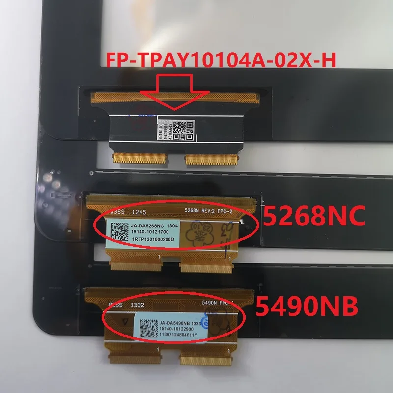 Touch Screen Digitizer Sensore Di Vetro Per 10.1 "Asus Transformer Book T100 T100Ta T100Taf Fp-Tpay10104A-02X-H Ja-Da5490Nb 5268Nc