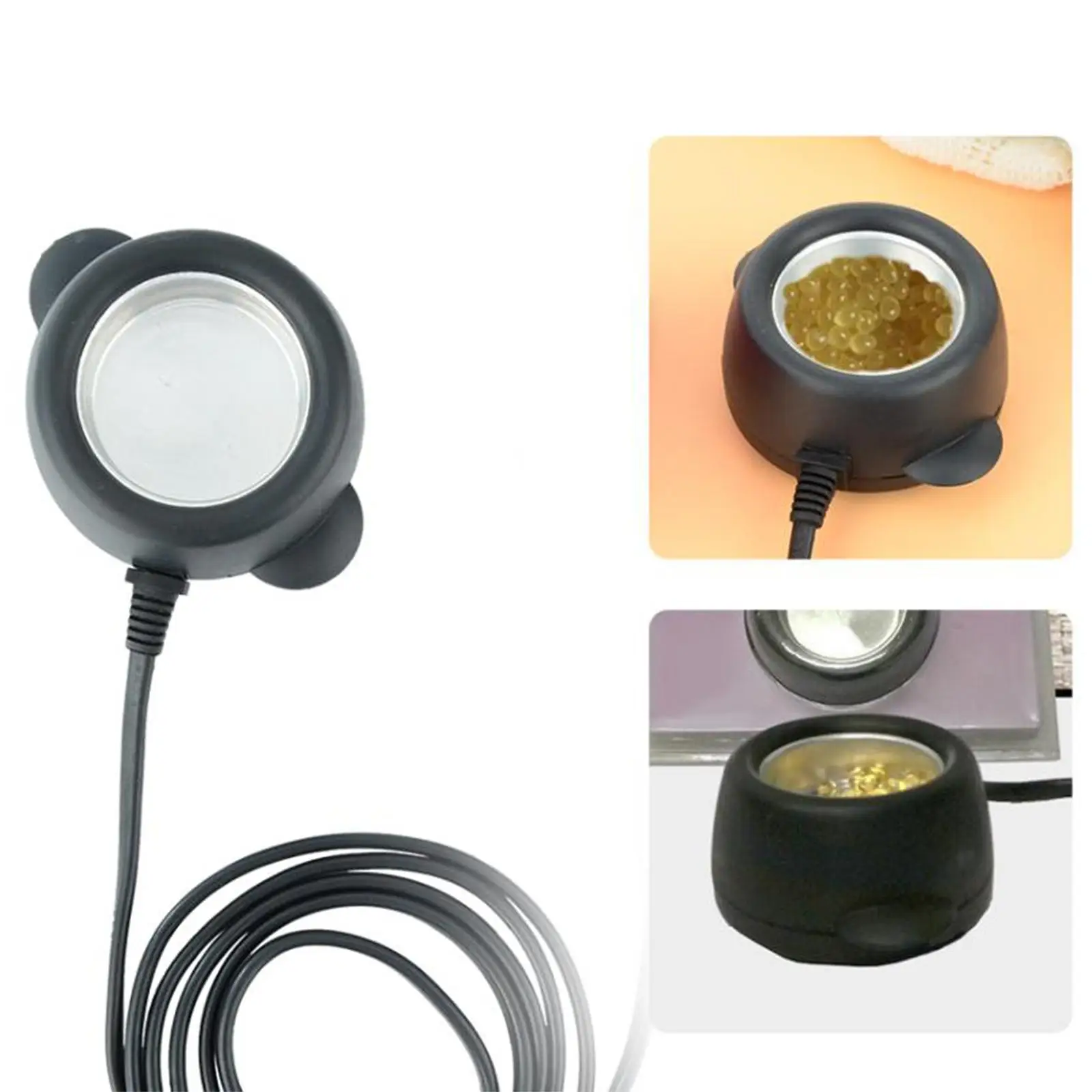 Mini Hot Melt Glue Pot 30W Glue Sticks Pan Electric Stove Crafts Hair Extension