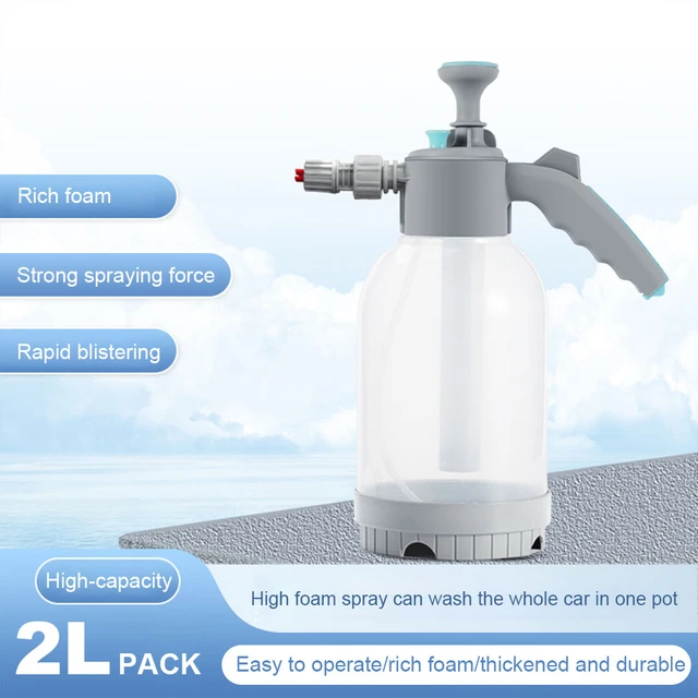 2l Hand Pump Foam Sprayer Dual-use Of Nozzle Hand Pneumatic Foam