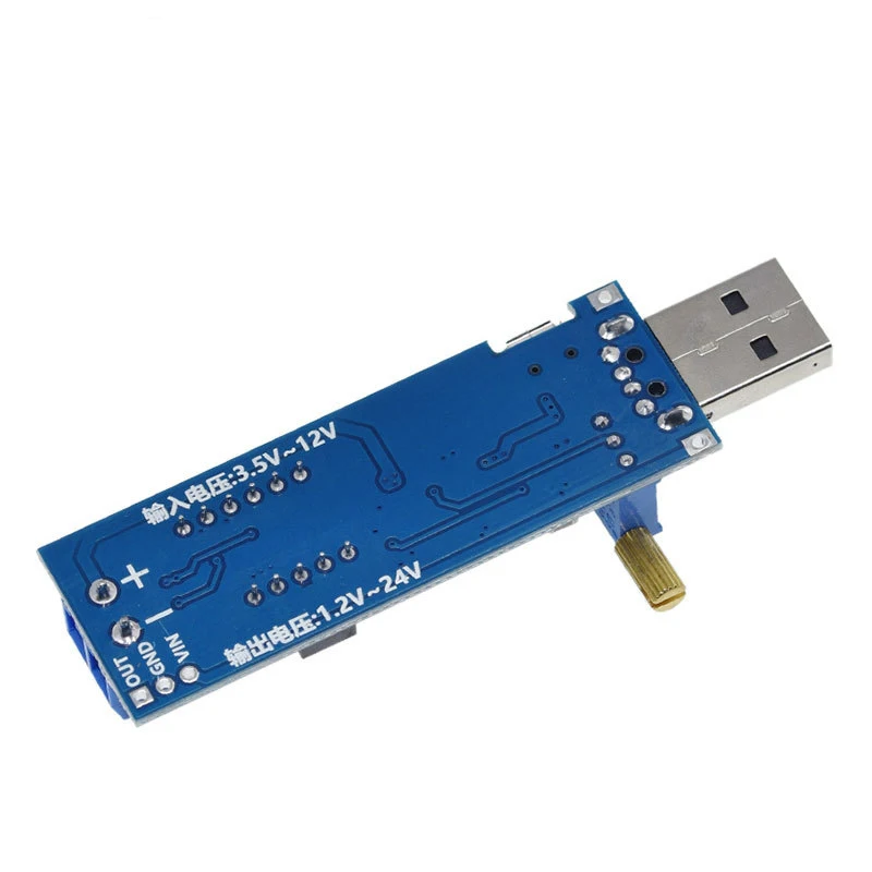 Enhanced USB DC Boost Module – Adjustable Voltage Converter for DIY Power Supply Projects