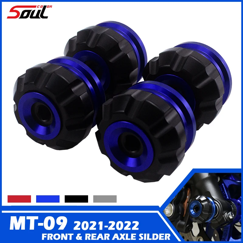 Motorcycle Front & Rear Wheel Drop Ball Front Axle Slider Swing Arm Fit