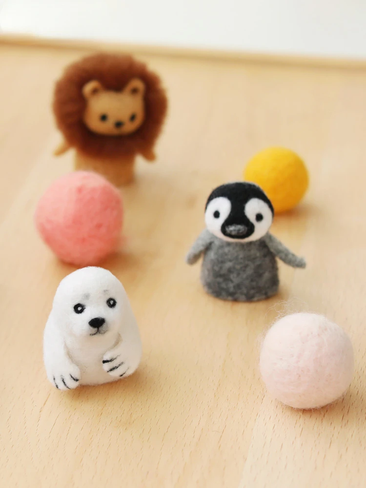 Handmade Imported Spanish Short Fiber Wool Felt 50g, Self-made Poka Le Fine Soft Floating Wool DIY Felt Poka Le Material