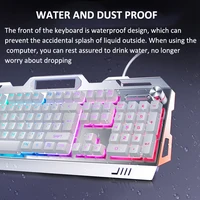 Hot Sale 3 In 1 RGB Colorful Backlit 104 Keys Gaming Mechanical Keyboard And Mouse Headphone Combo For PC Gamer - Image 4