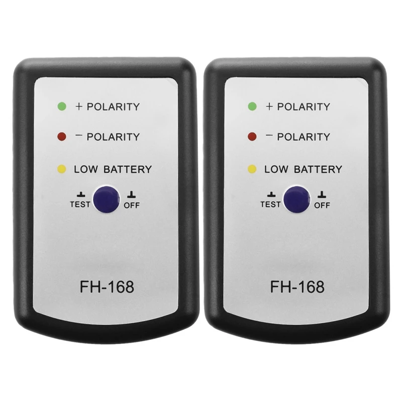 HOT SALE 2X Black Speaker Polarity Tester PH Phase Meter/Phasemeter For Auto Car