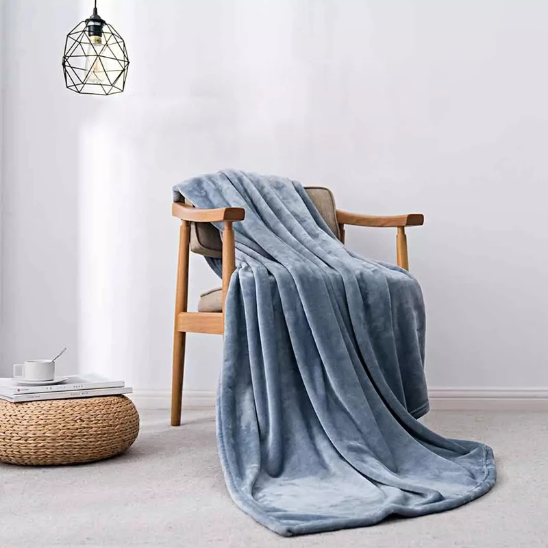 

Xiaomi Warm Velvet Antibacterial Flannel Blanket 180*200cm Multi-function Anti-static Skin-friendly Comfortable 5 Colors